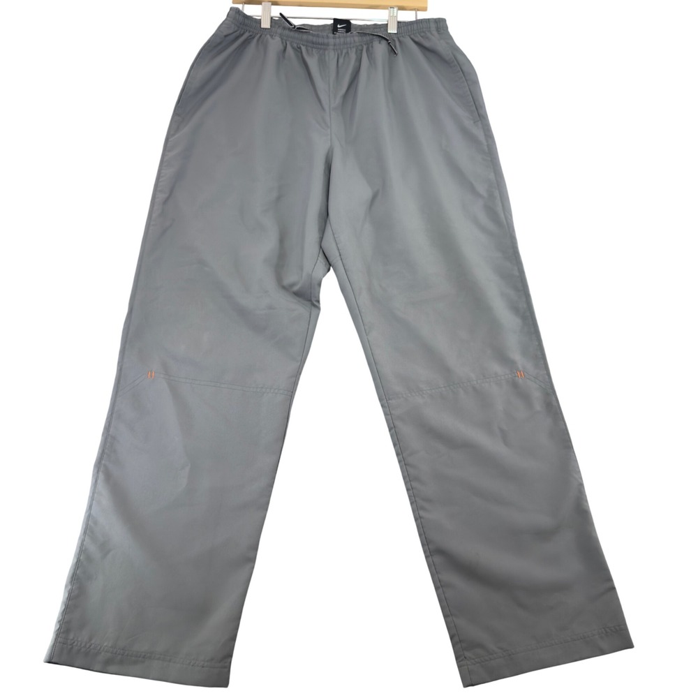Nike Team Track Pants Athletic Warm Up Gray Size L